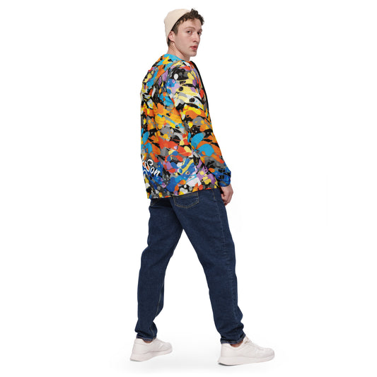 Color Wheel Men’s windbreaker