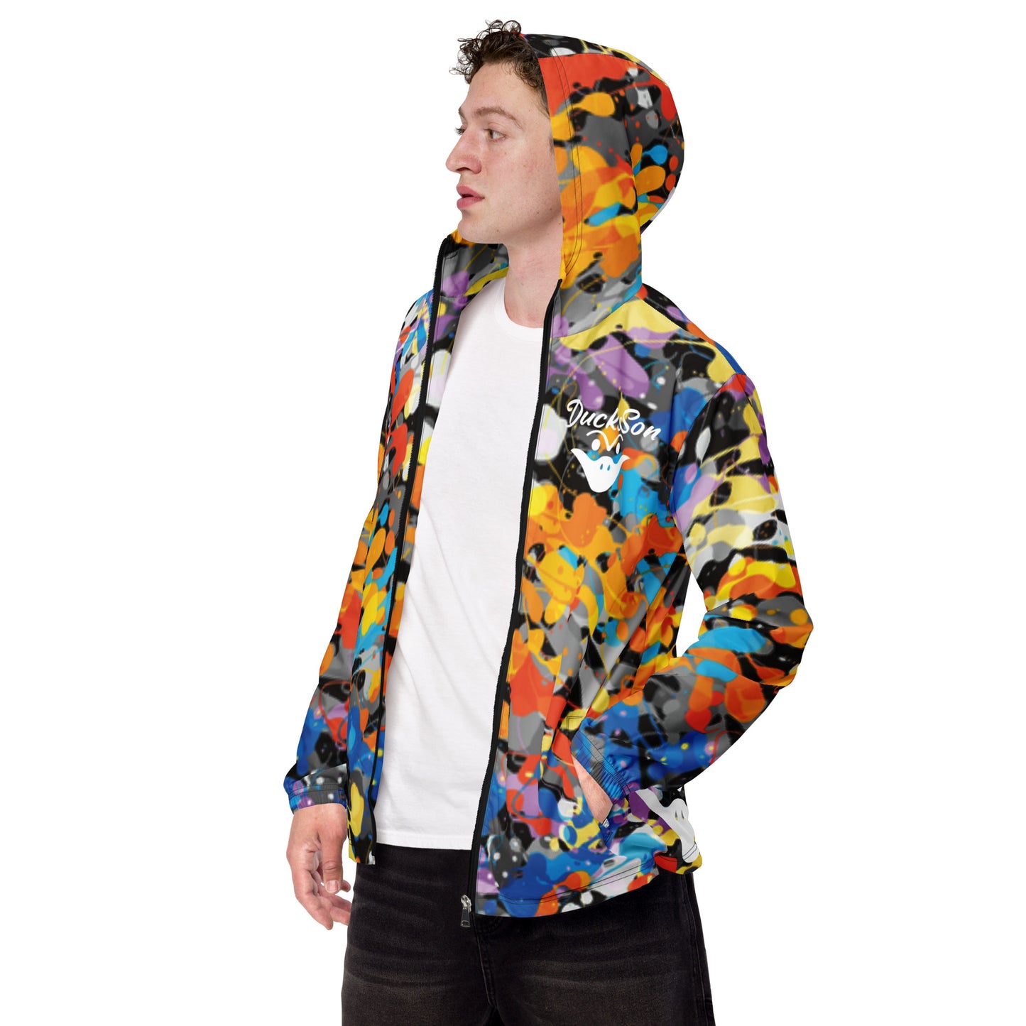 Color Wheel Men’s windbreaker