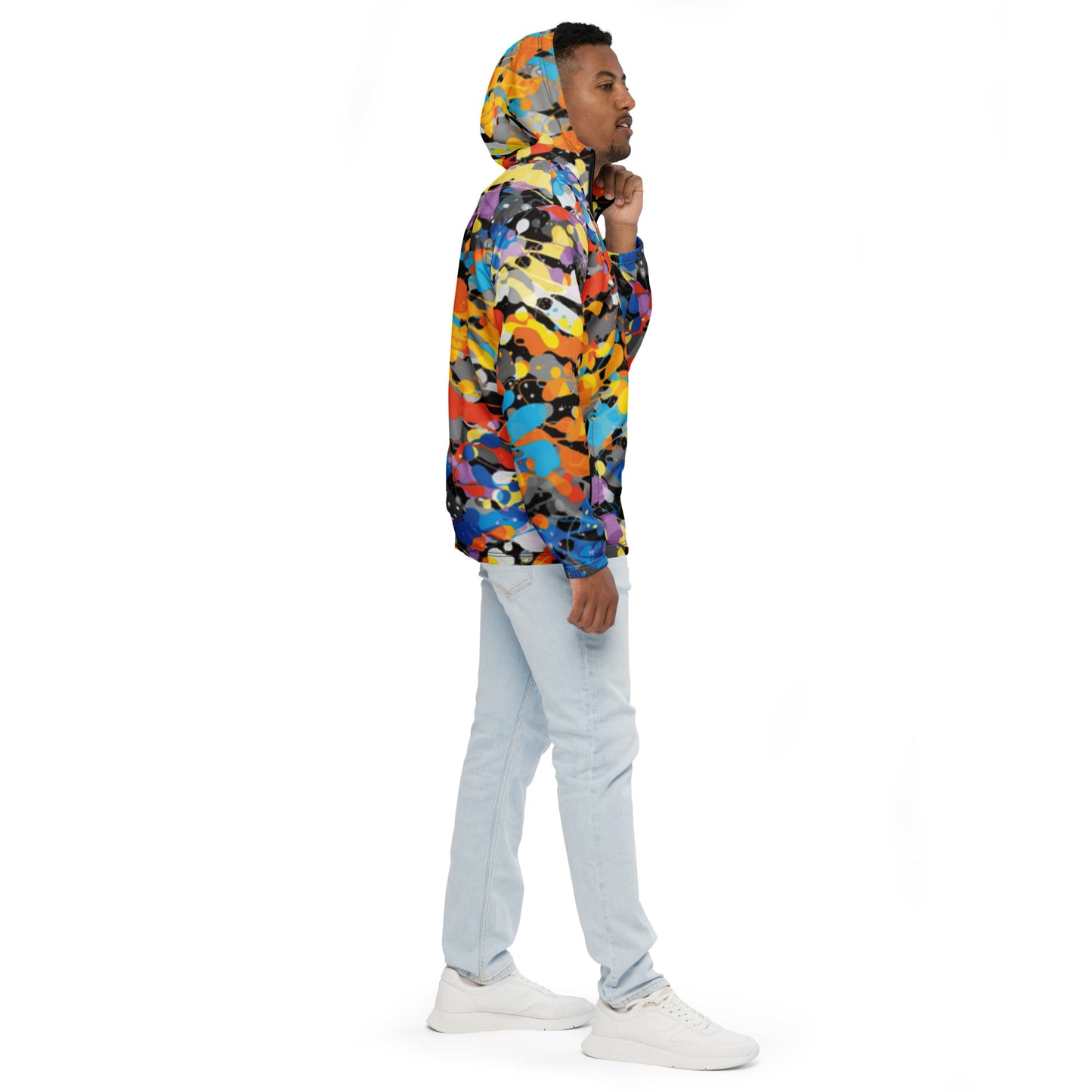 Color Wheel Men’s windbreaker