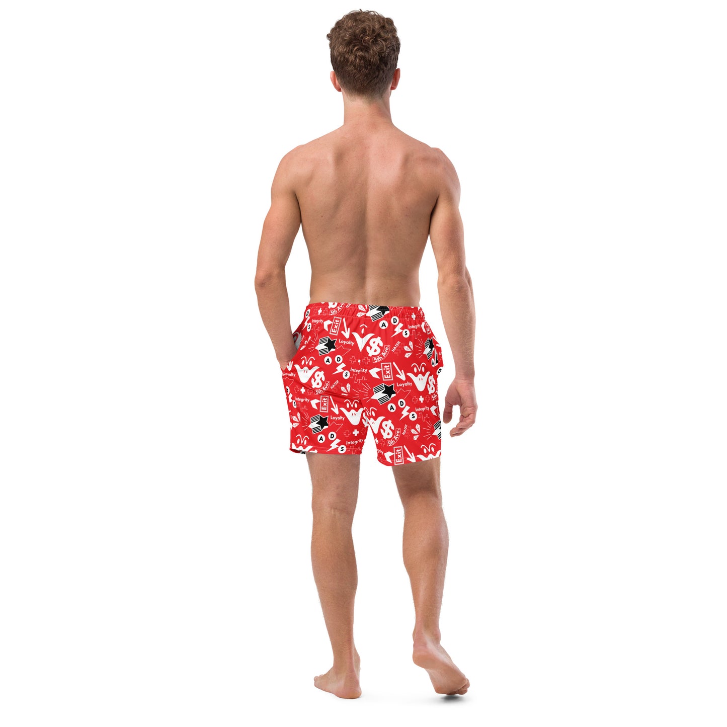 Men's Subway swim trunks