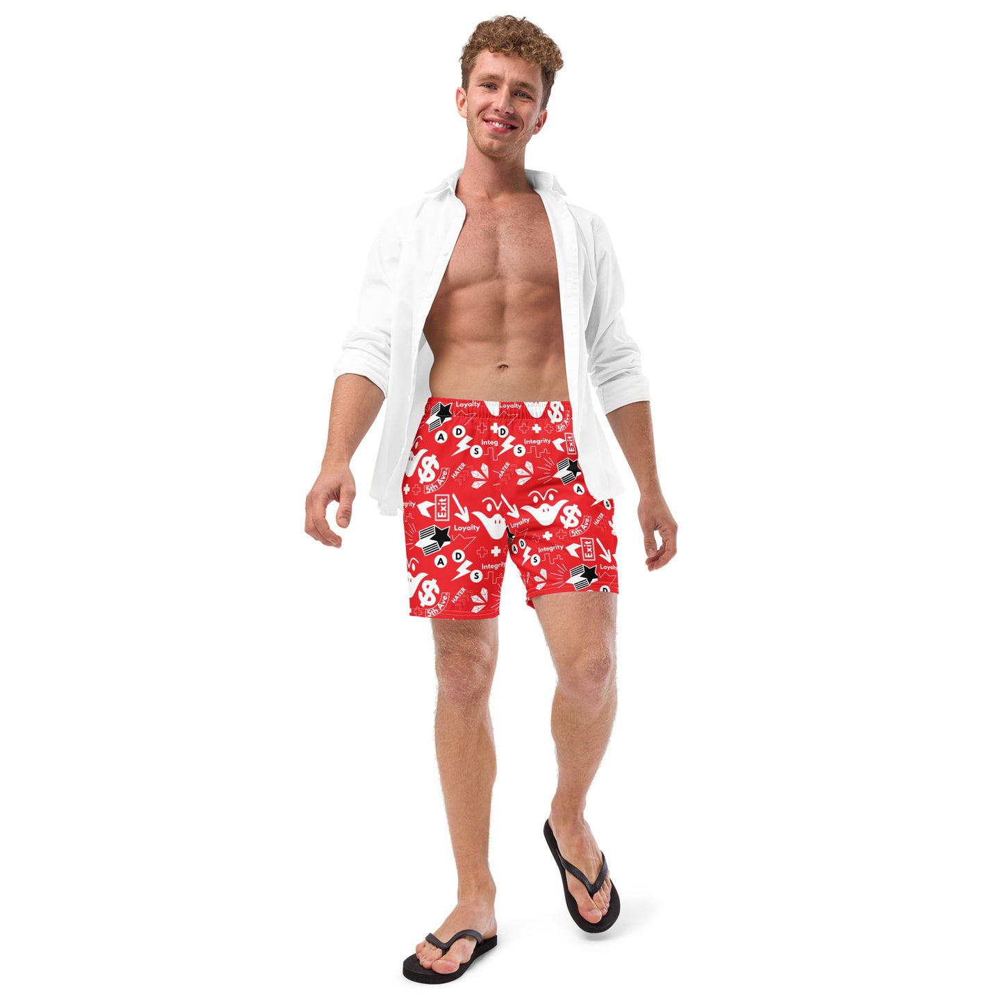 Men's Subway swim trunks