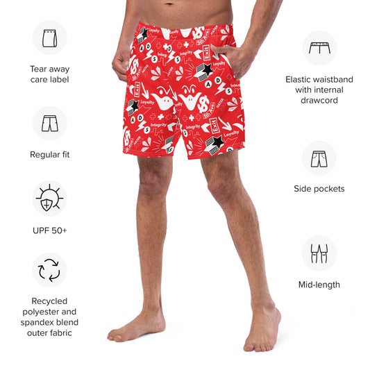 Men's Subway swim trunks