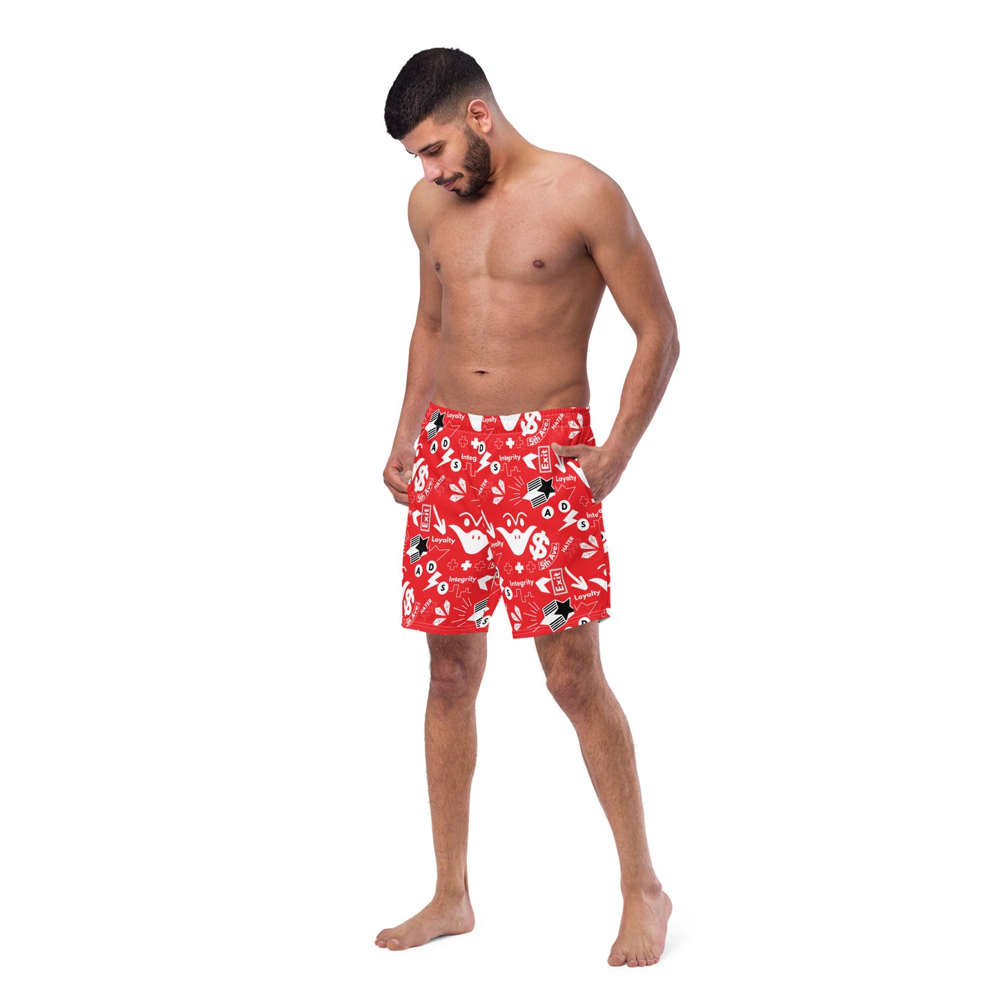 Men's Subway swim trunks