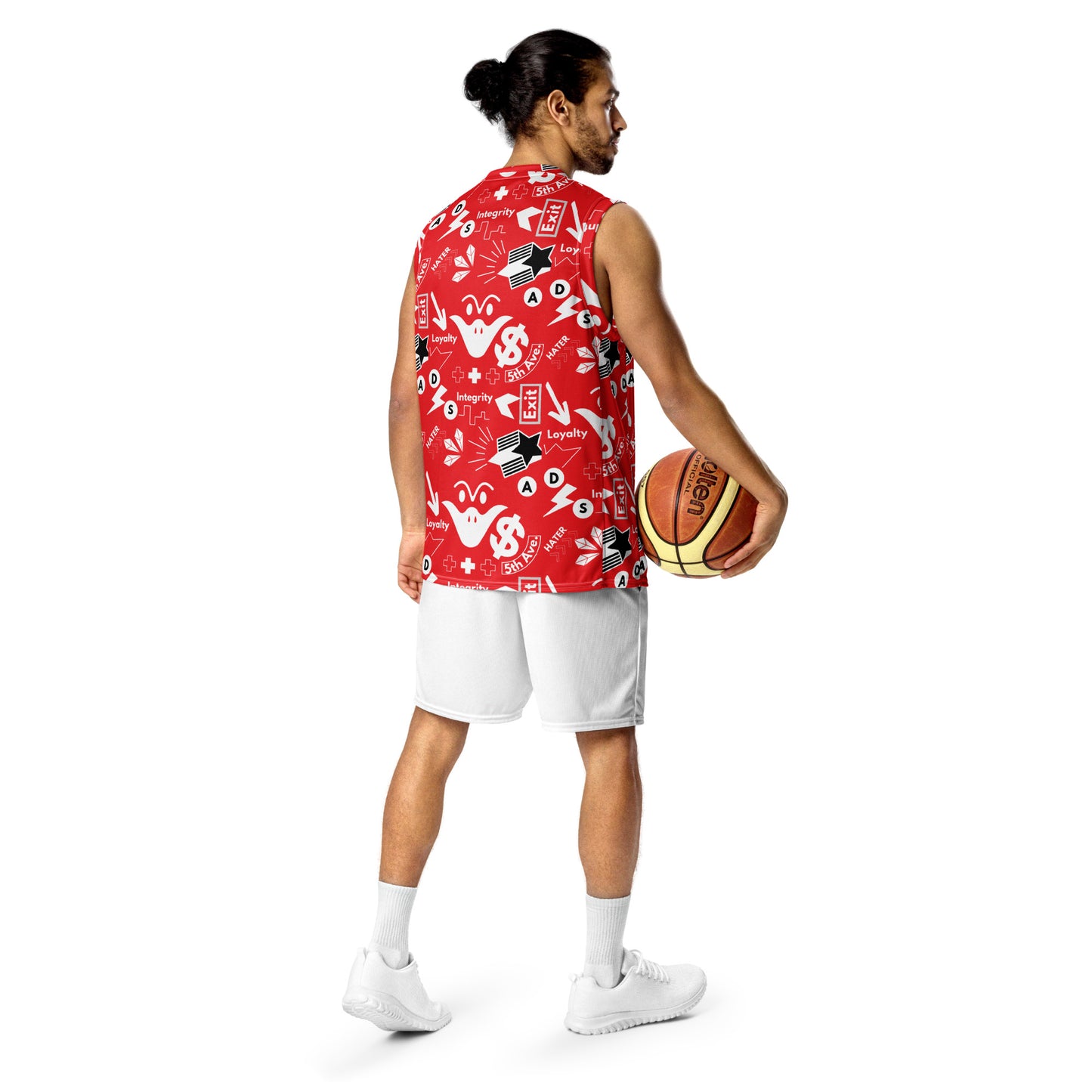 Subway unisex basketball jersey