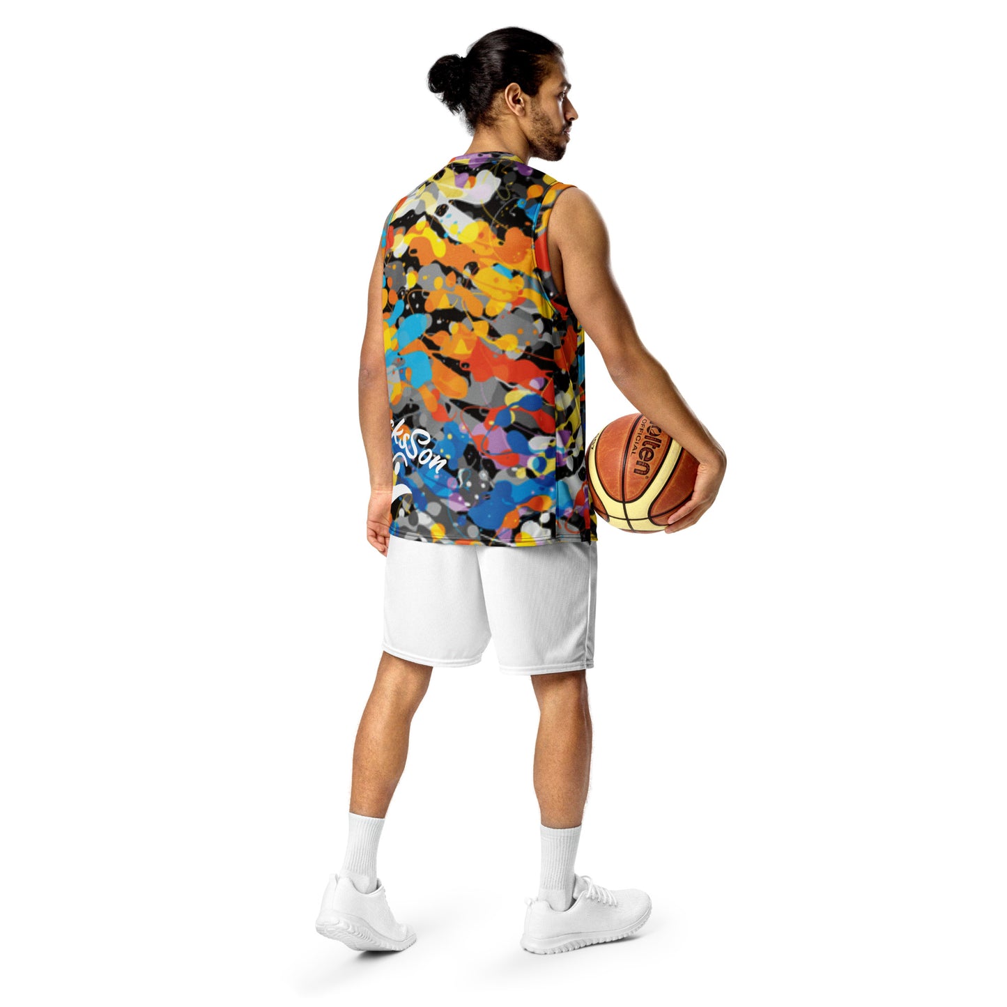 Color Wheel unisex basketball jersey