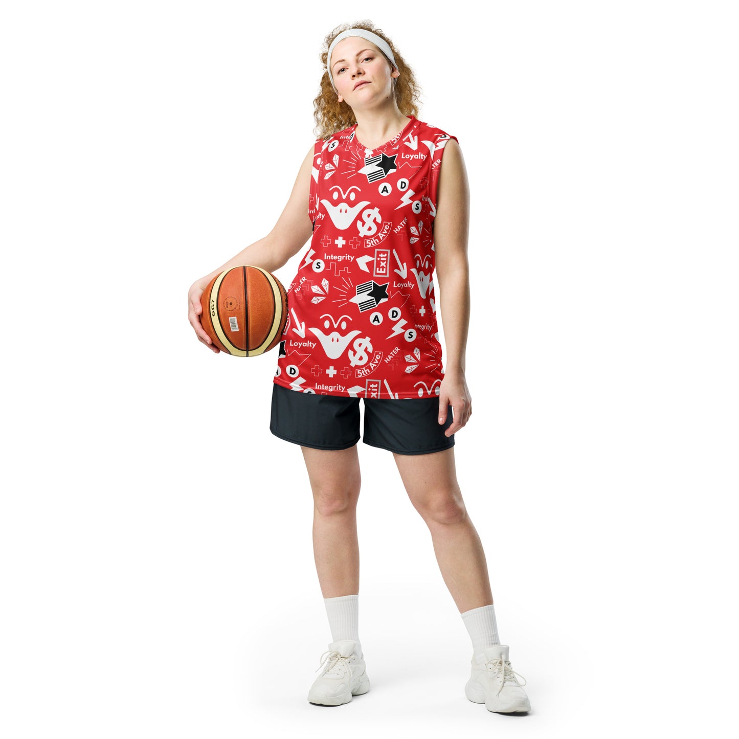 Subway unisex basketball jersey