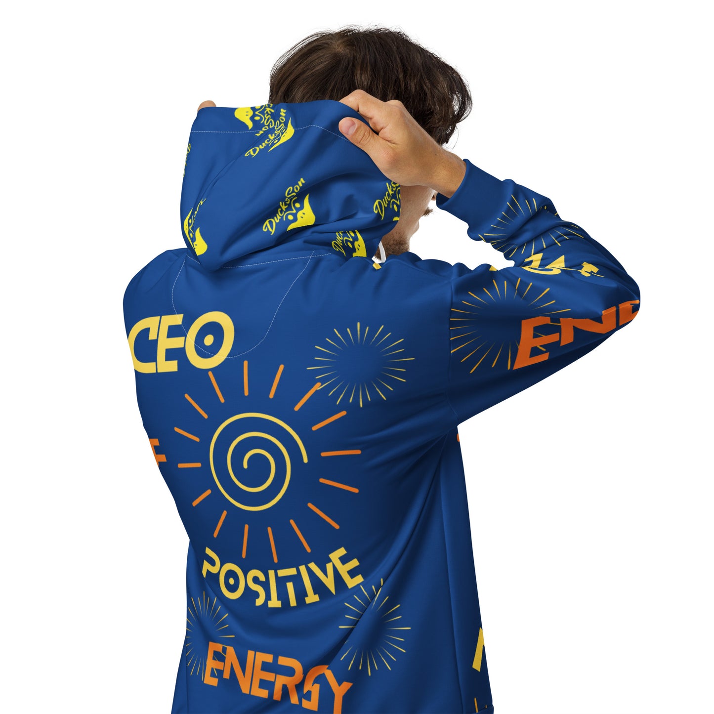 CEO of Positive Energy Unisex zip hoodie