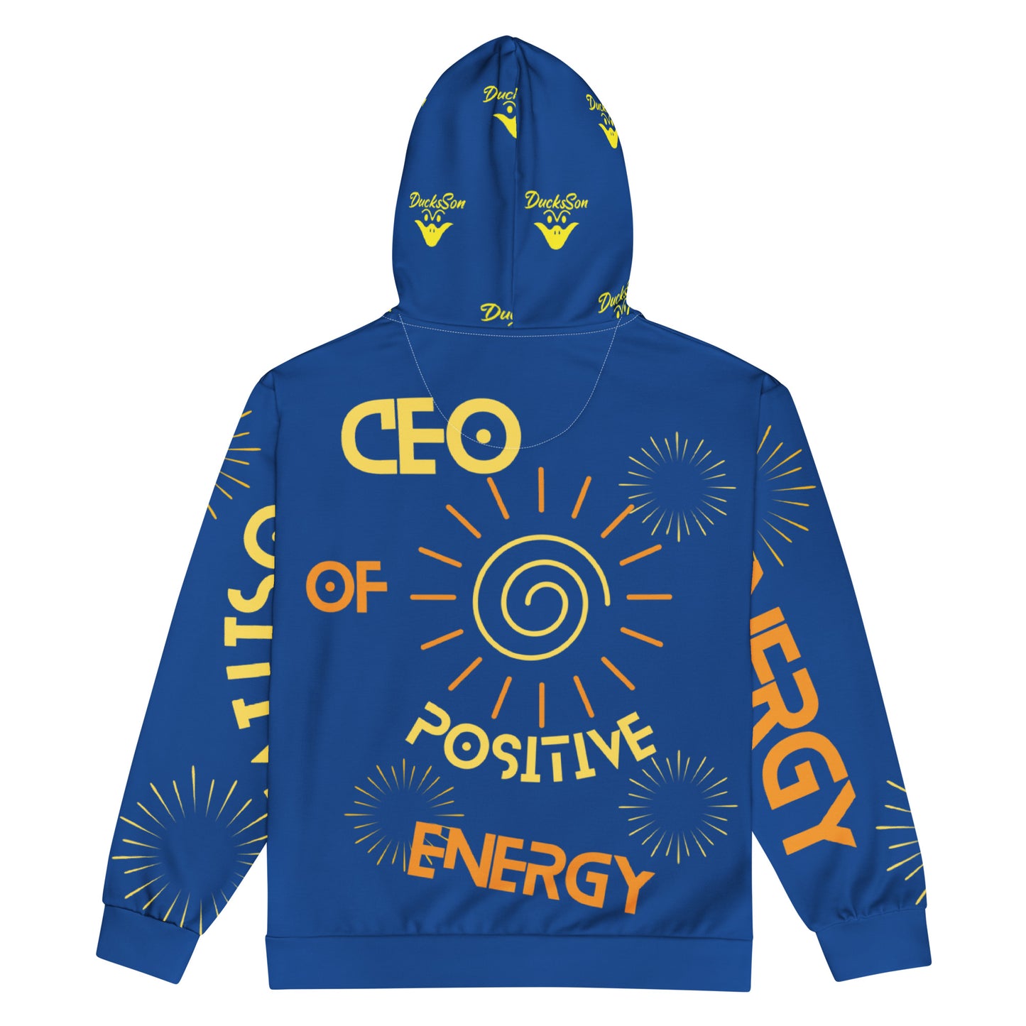 CEO of Positive Energy Unisex zip hoodie