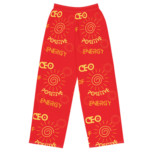 CEO of Positive Energy unisex wide-leg pants