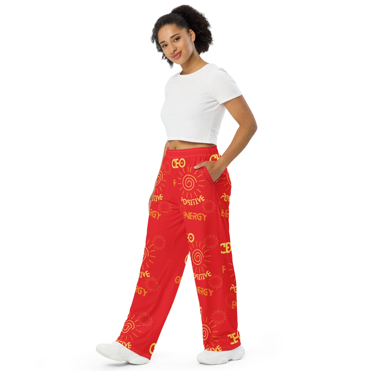 CEO of Positive Energy unisex wide-leg pants