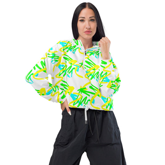 Chaos Women’s Cropped Windbreaker