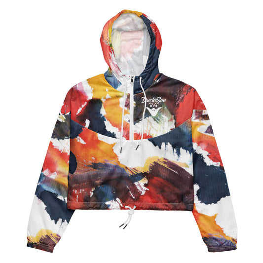 Tagged Women’s Cropped Windbreaker