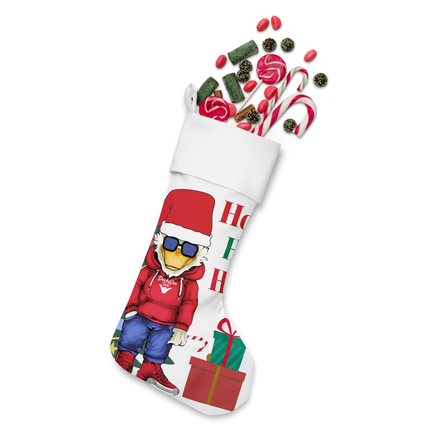 Ho Ho Ho Christmas Stocking