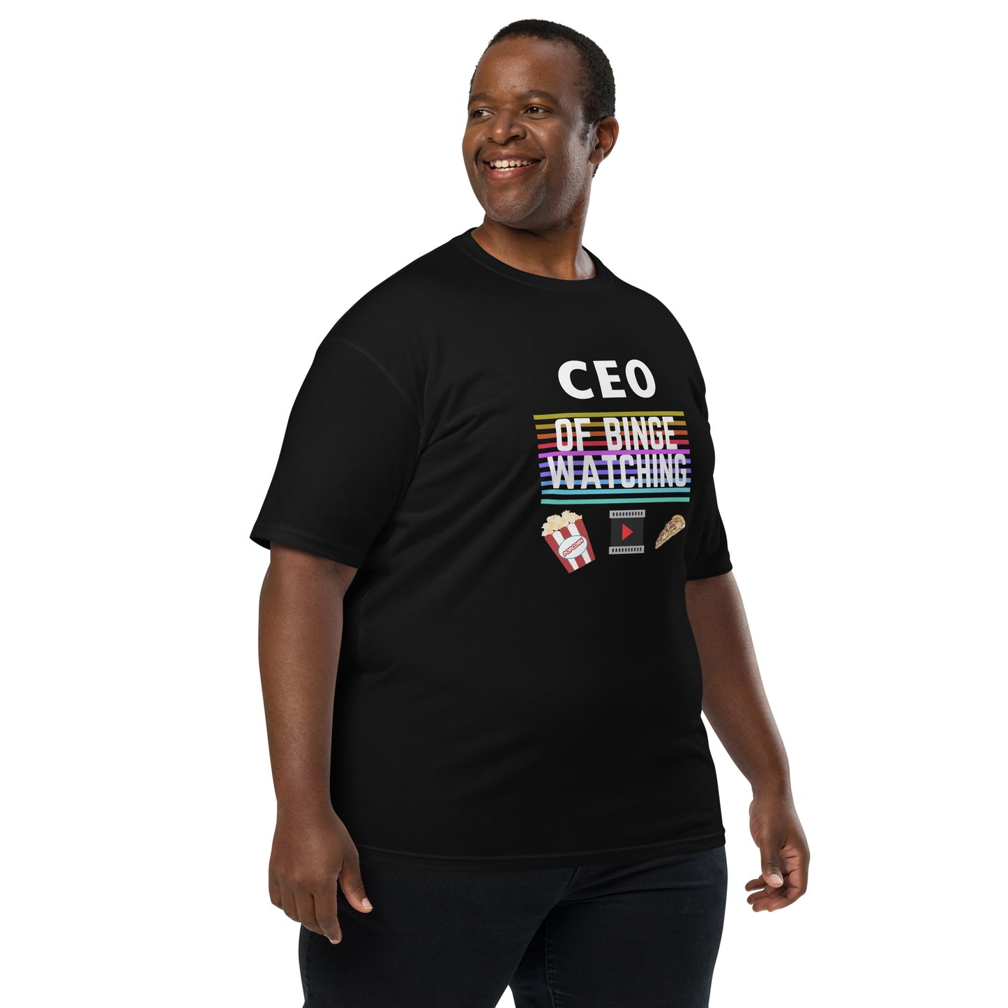 CEO Of Binge Watching Men’s Premium Tee