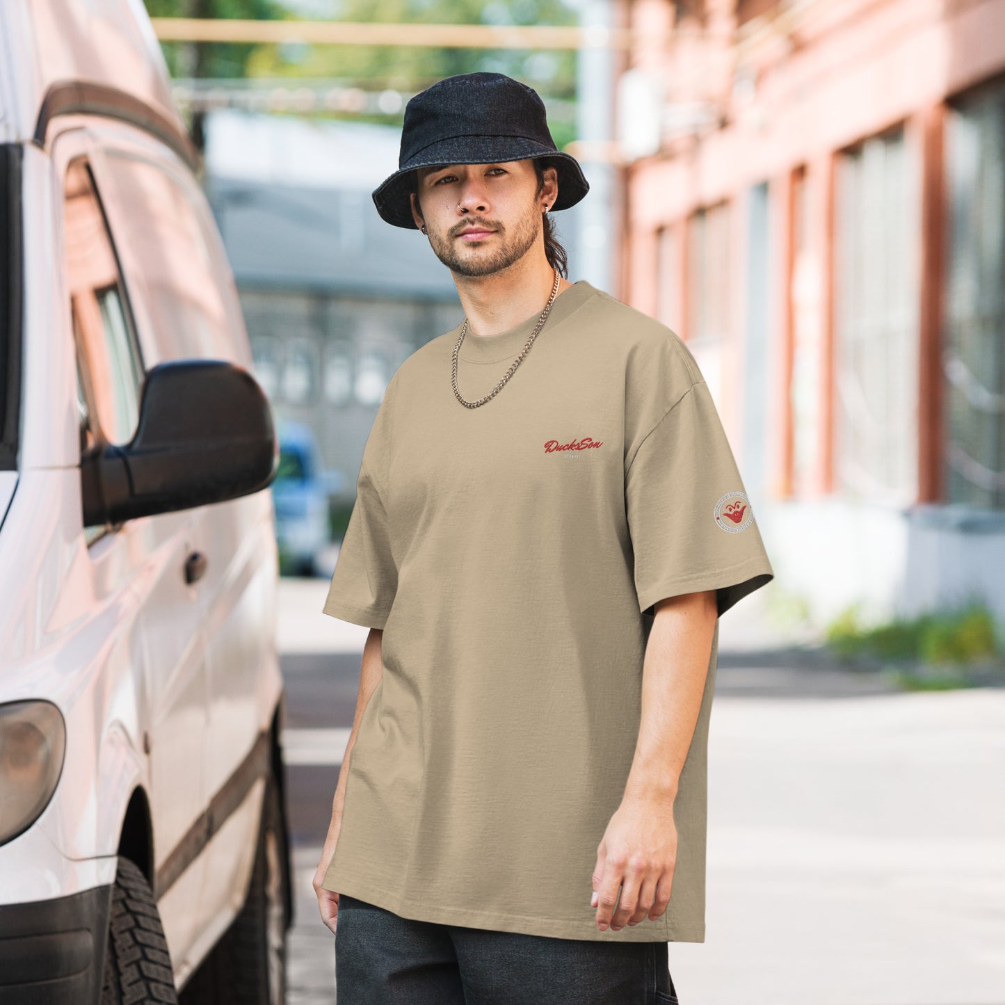 DucksSon Oversized Faded Tee