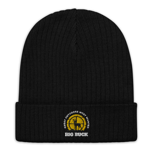 Big Buck Ribbed Knit Beanie