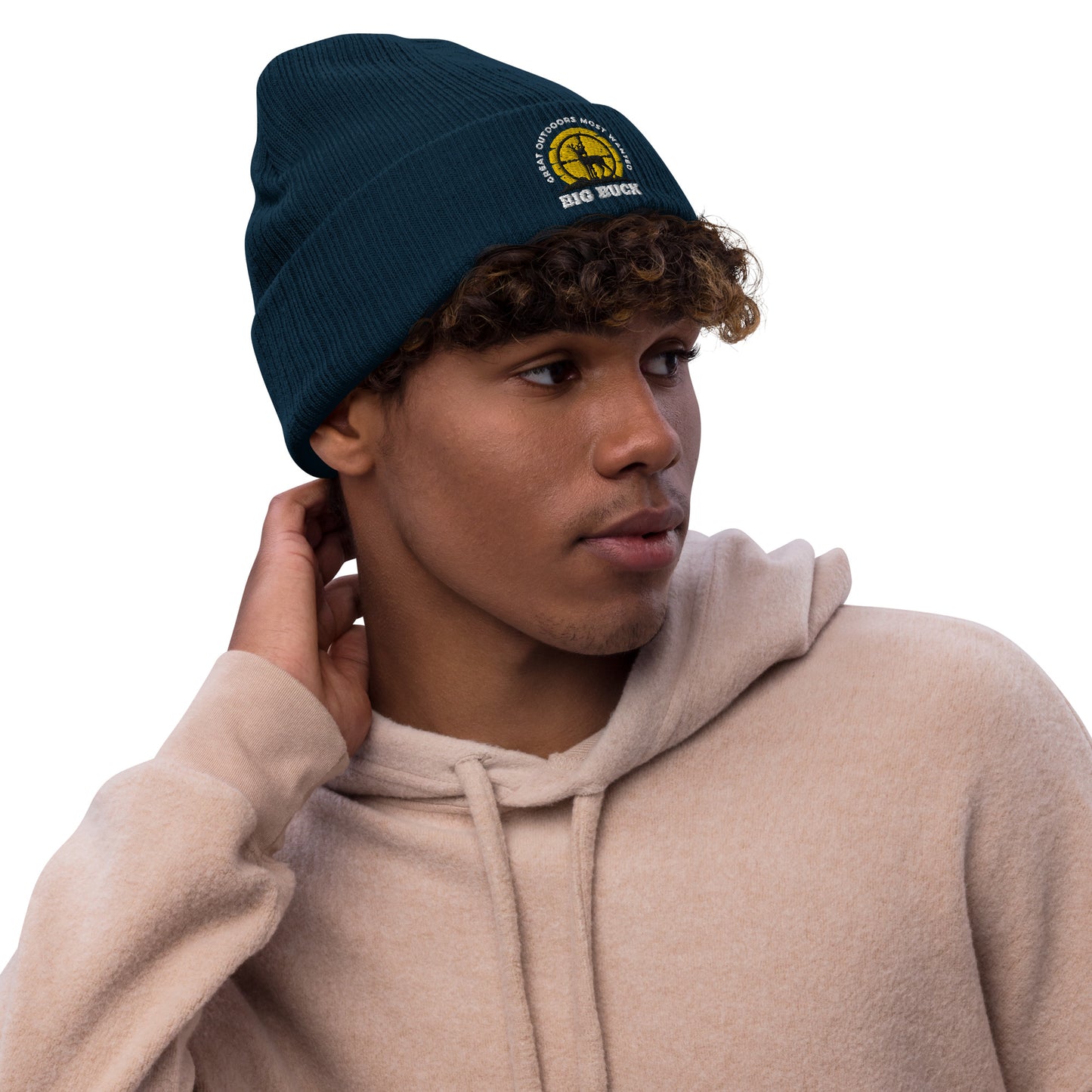 Big Buck Ribbed Knit Beanie