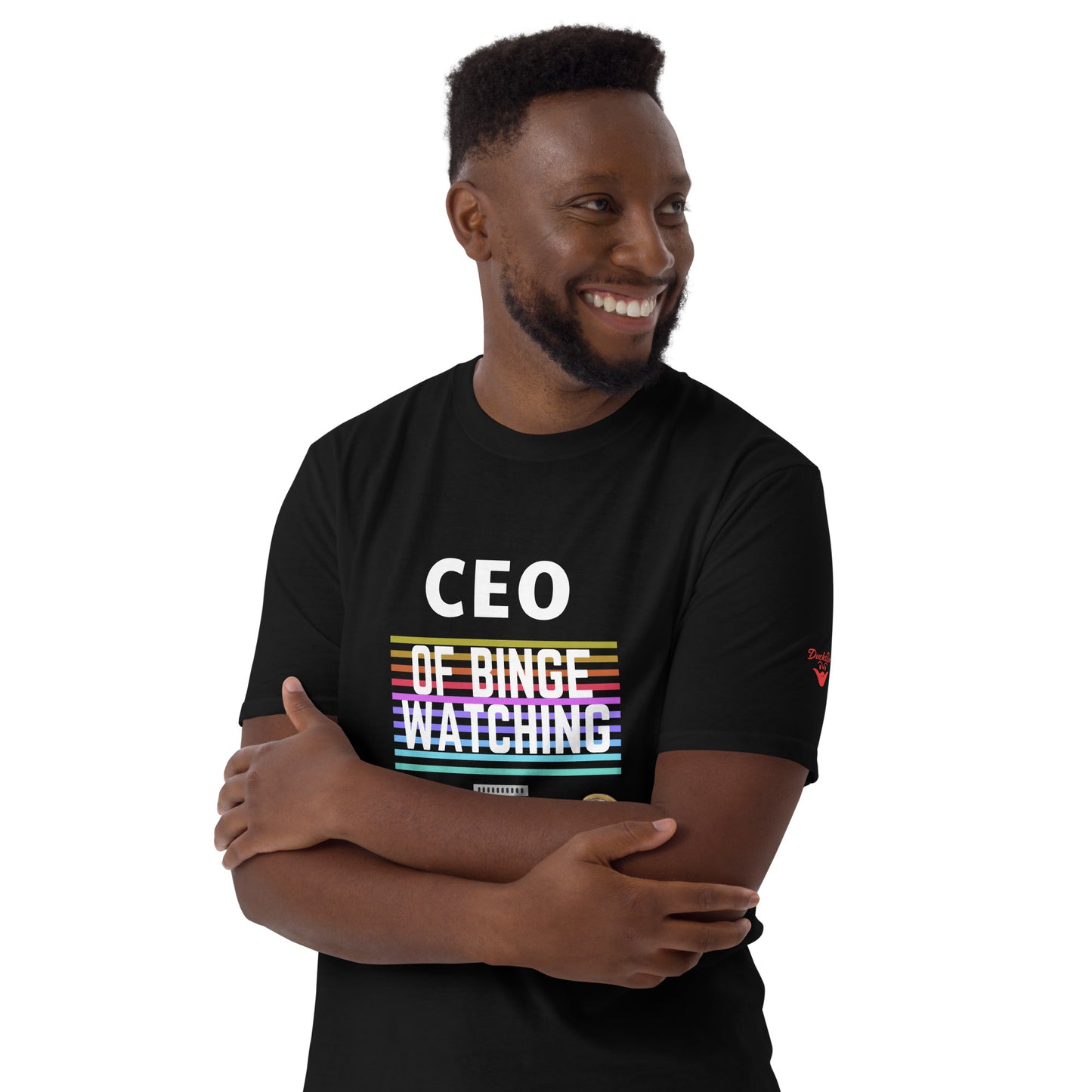 CEO of Binge Watching Short-Sleeve Unisex Tee