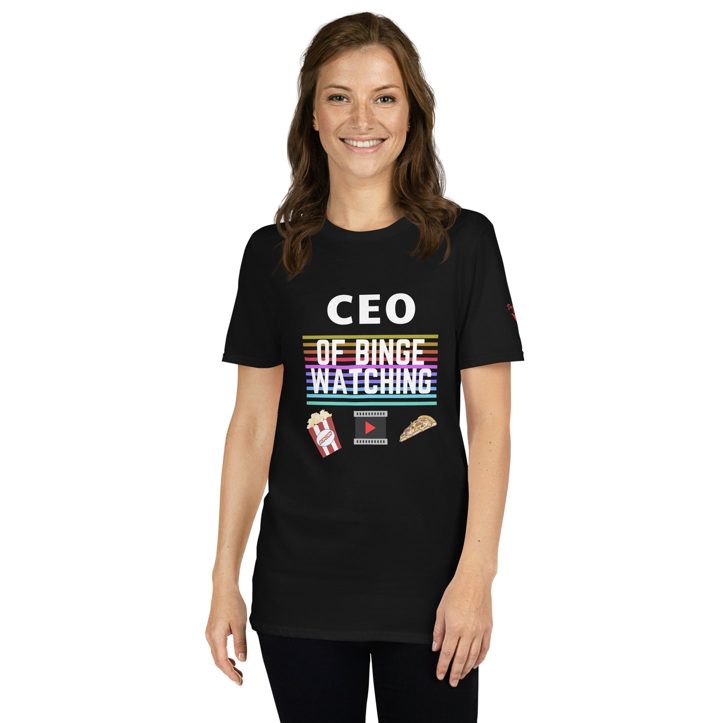 CEO of Binge Watching Short-Sleeve Unisex Tee