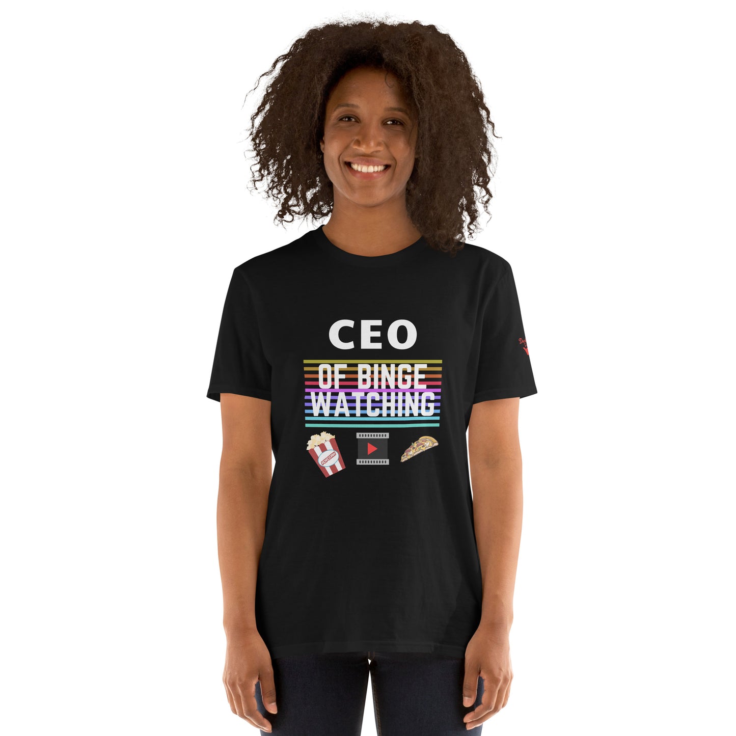 CEO of Binge Watching Short-Sleeve Unisex Tee