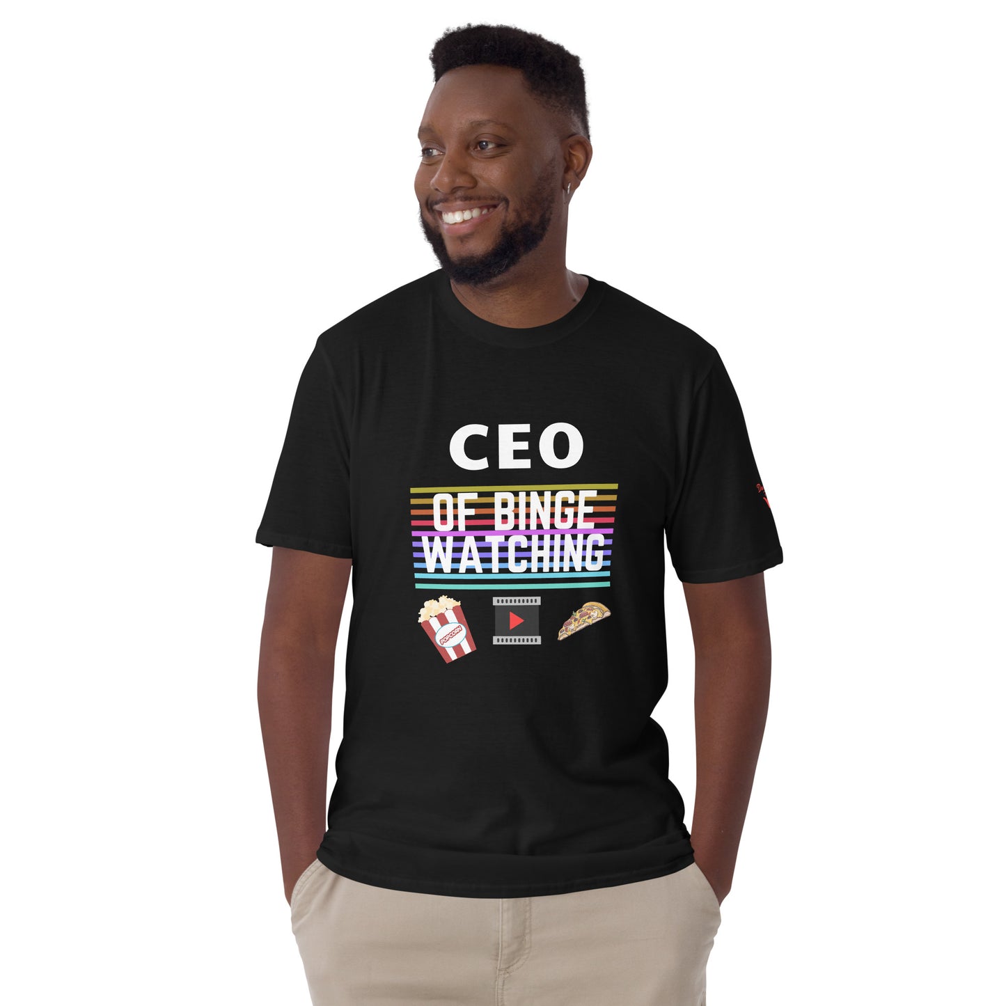 CEO of Binge Watching Short-Sleeve Unisex Tee