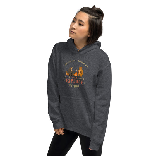 Let's Go Camping Unisex Hoodie