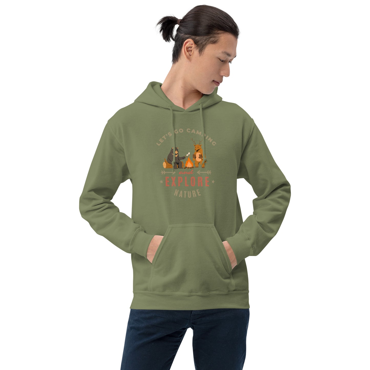 Let's Go Camping Unisex Hoodie