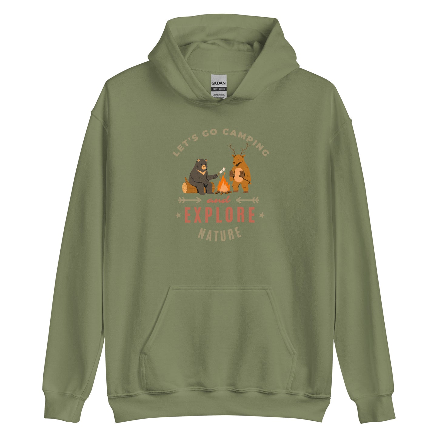 Let's Go Camping Unisex Hoodie