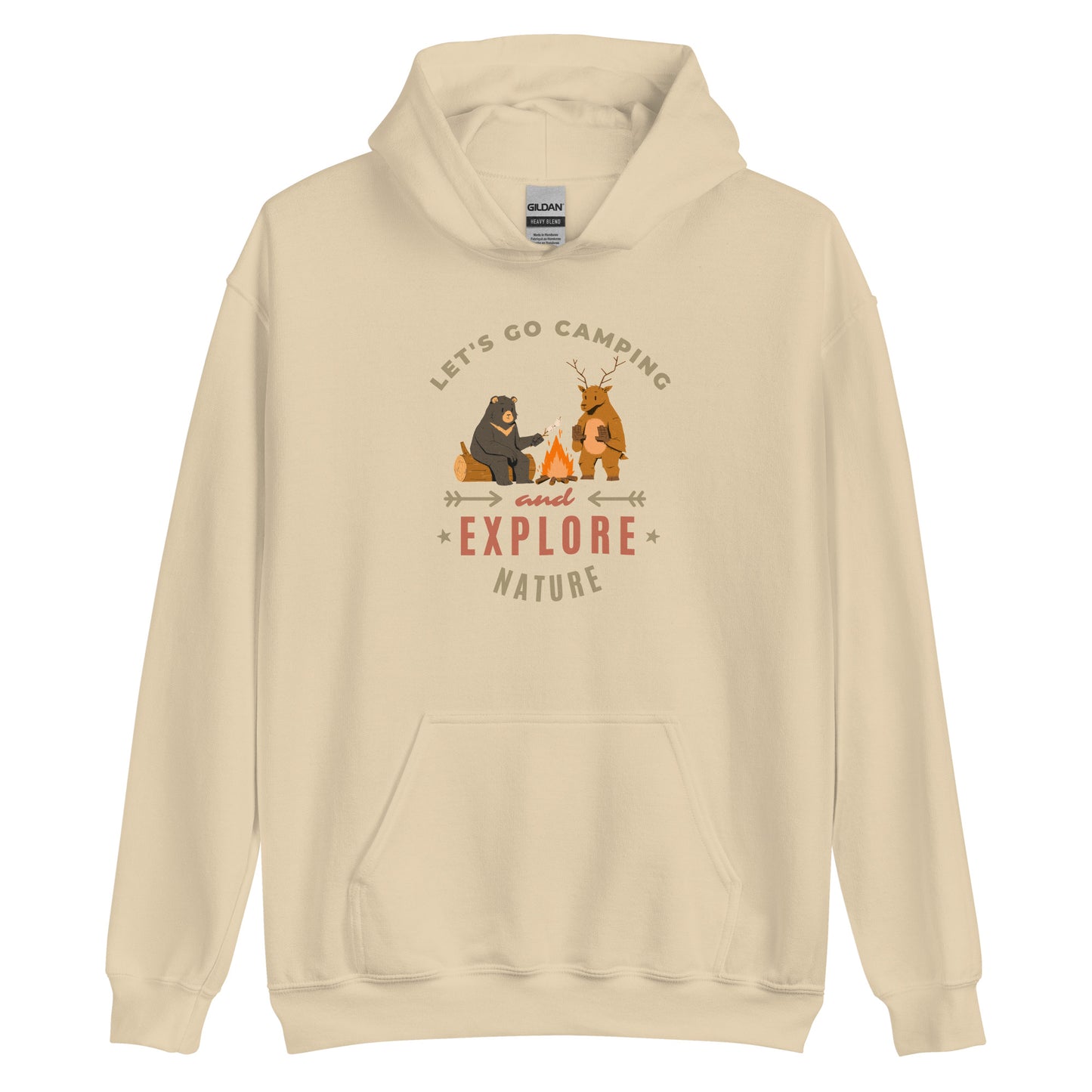 Let's Go Camping Unisex Hoodie