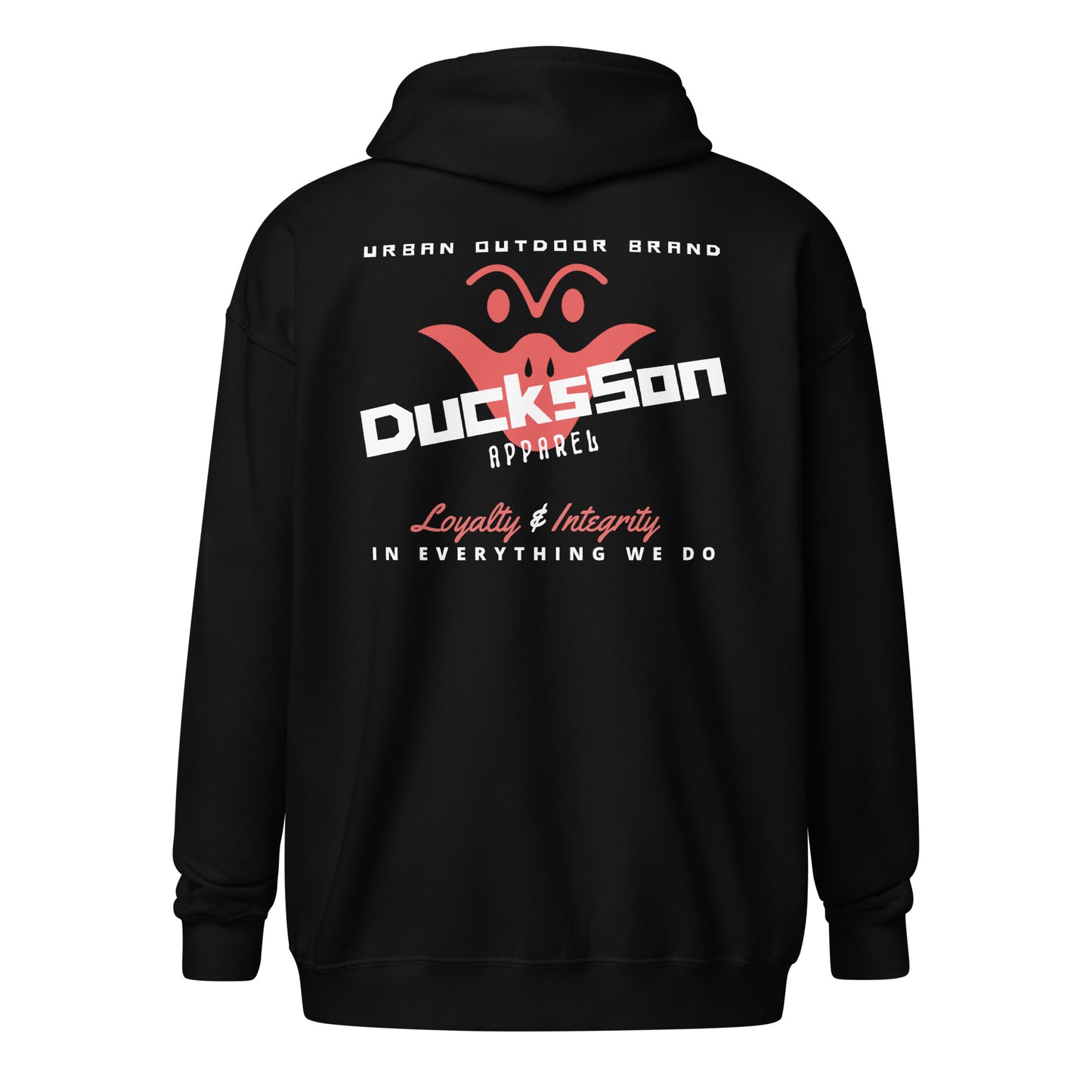 DS Motto Unisex Zip Hoodie