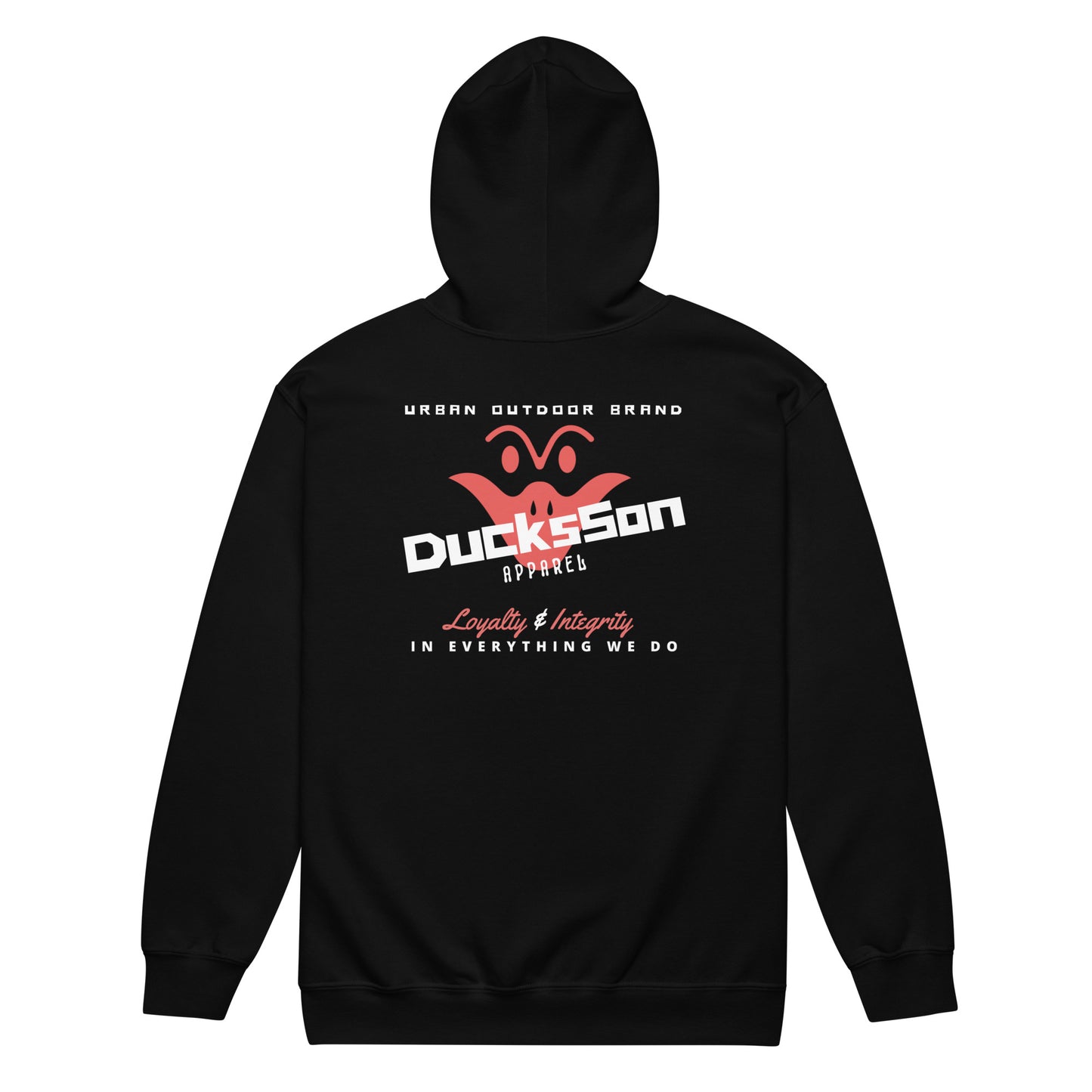 DS Motto Unisex Zip Hoodie