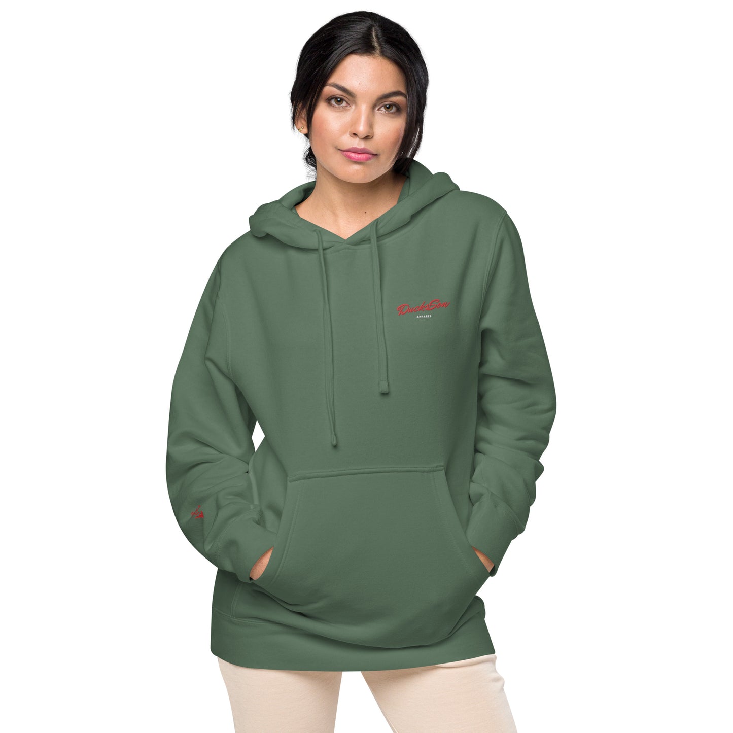 DS Unisex pigment-dyed hoodie